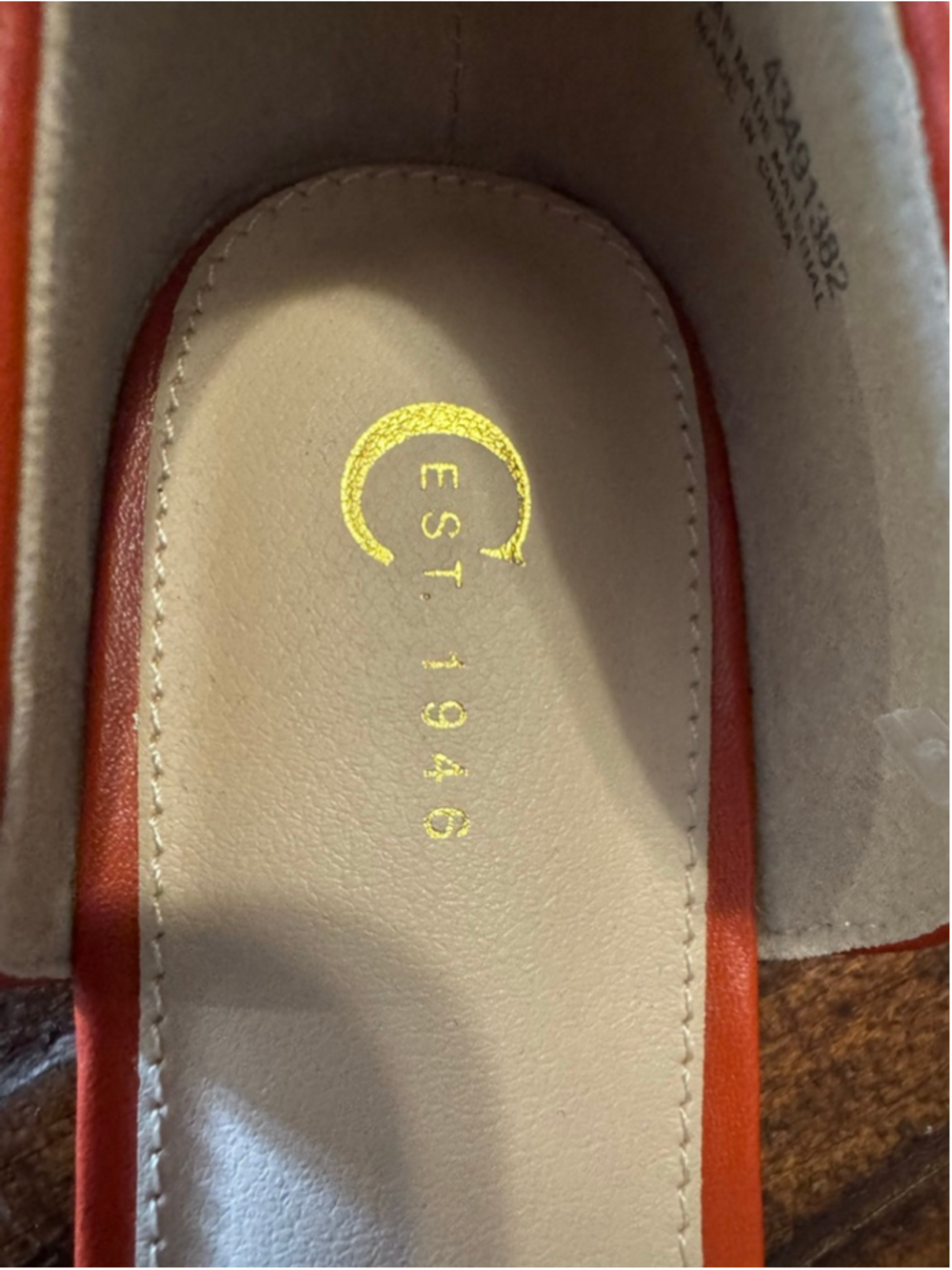 CATO women's flats coral lace size 8 New without tags - Picture 4 of 5